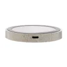 Rundes 5W Charging Pad aus Weizenstroh