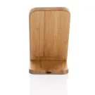 FSC®zertifizierter kabelloser 5W-Ladeständer aus Bambus