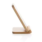 Support téléphone à induction 5W en bambou FSC