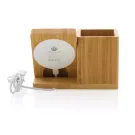Caricatore wireless 10W Calgary in bambù