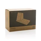 Cargador Ontario RCS plástico reciclado/bambú 15W 3 en 1