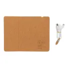 Wireless 10W Kork-Mauspad mit Ladefunktion und Ständer