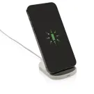 Support sans fil double bobine 15W en plastique recyclé RCS