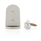 Support sans fil double bobine 15W en plastique recyclé RCS