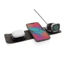 Cargador viaje inalámbrico Swiss Peak RCS rplastic 3 en 1