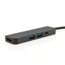 Hub Terra RCS de aluminio reciclado con entrada HDMI