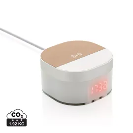 Chargeur à induction 5W avec horloge numérique Aria