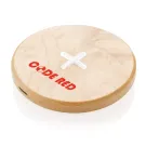 Cargador inalámbrico de madera de 5W