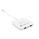Station de chargement à induction 5W avec 2 ports USB