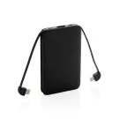Powerbank 5.000 mAh de bolsillo con cables integrados