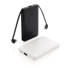 Powerbank 5.000 mAh de bolsillo con cables integrados