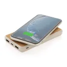 Powerbank inalámbrico 5W de Corcho y Trigo 8.000 mAh
