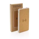 Powerbank inalámbrico 5W de Corcho y Trigo 8.000 mAh