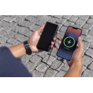 Powerbank RCS plástico reciclado 10.000 mAh cable integrado