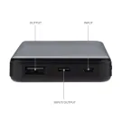 5.000mAh 5W Wireless Powerbank aus RCS recyceltem Kunststoff