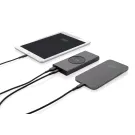 Terra 10.000mAh 18W Powerbank aus RCS  Alu, 10W Wireless