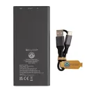 Terra 10.000mAh 18W Powerbank aus RCS  Alu, 10W Wireless