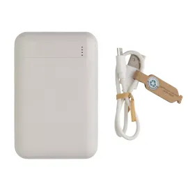 10.000 mAh Powerbank aus RCS Standard recyceltem Kunststoff