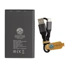 Terra 5.000 mAhPowerbank aus RCS recyceltem Aluminium