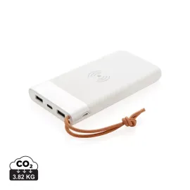 Batería externa Aria 8.000 mAh con carga inalámbrica 5W