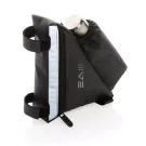 Bolsa bicicleta de alta visibilidad de PU con portabotella