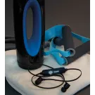 Light up logo wireless earbuds