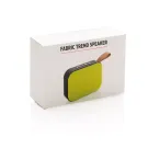 Enceinte avec tissu