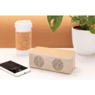 Speaker e caricatore wireless in fibra di grano