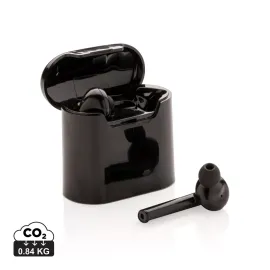 Auriculares inalámbricos Liberty en caja de carga