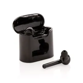 Auriculares inalámbricos Liberty en caja de carga