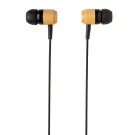 Auricolari wireless in bambù