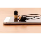 Auricolari wireless in bambù