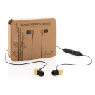 Auricolari wireless in bambù