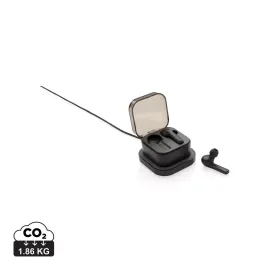 Auriculares TWS en caja de carga inalámbrica