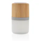 Speaker 3W in bambù con luce