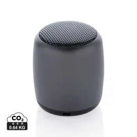 Mini altavoz inalámbrico de aluminio