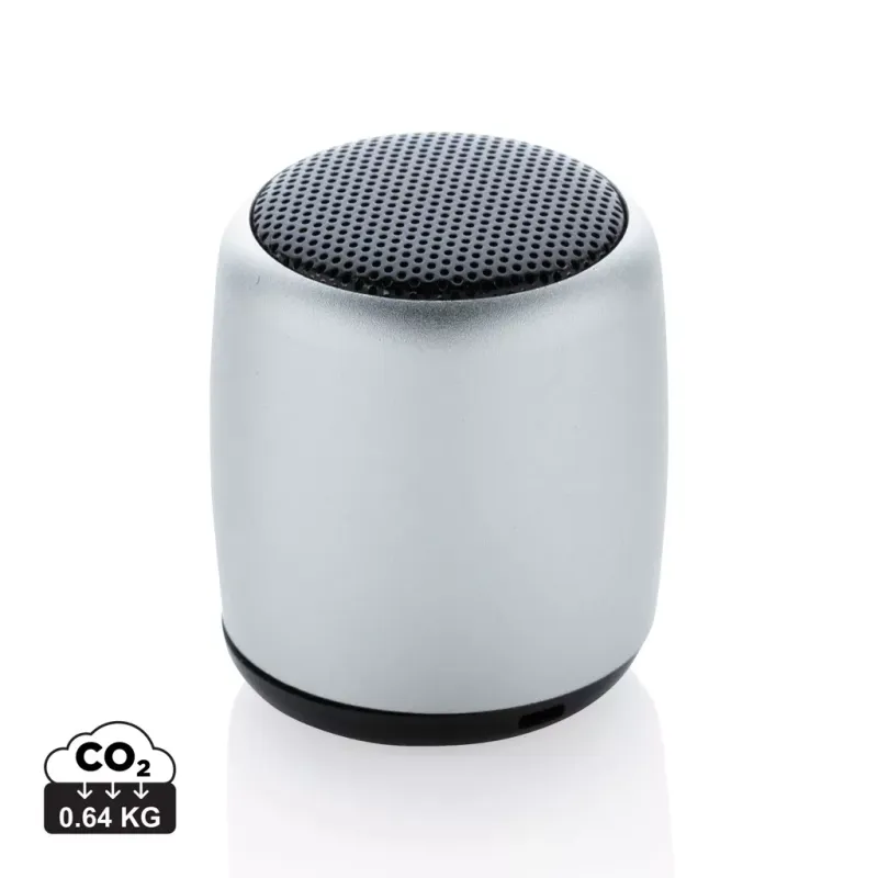 Mini speaker wireless in alluminio