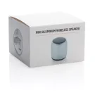 Mini speaker wireless in alluminio