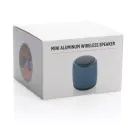Mini speaker wireless in alluminio