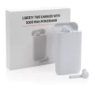 Auricolari Liberty TWS con powerbank 5.000 mAh