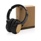 Casque sans fil pliable en bambou et plastique RCS Elite