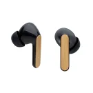 Auricolari TWS in plastica riciclata RCS e bambù