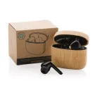 Auriculares TWS de bambú y plástico reciclado RCS