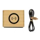 RCS rPlastik-3WSpeaker mit FSC® Bambus & 5W Wireless Charger