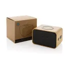 RCS rPlastik-3WSpeaker mit FSC® Bambus & 5W Wireless Charger