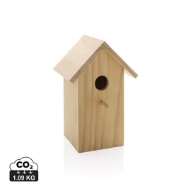 Maison pour oiseaux en bois