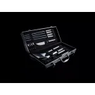 Set de 12 pcs pour barbecue en coffret aluminium