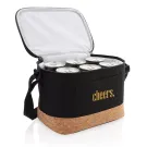 Sac isotherme double ton avec finition liège