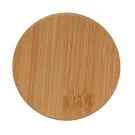 Double wall borosilicate glass with bamboo lid 250ml Double wall borosilicate glass with bamboo lid 250ml