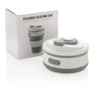 Taza plegable de silicona